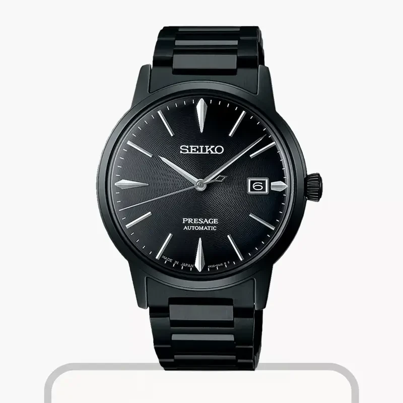 Seiko Presage 'The Black Velvet' Charcoal Dial  Men's Watch- SRPJ15J1